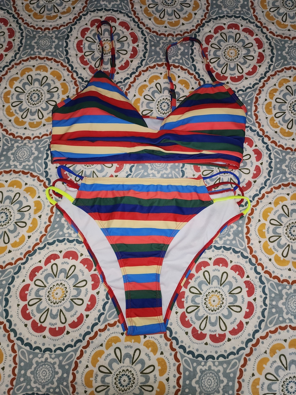 Two Piece Swim Suit XL